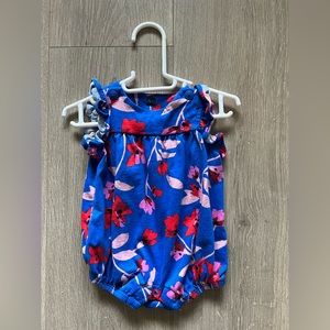 Tea Romper 0-3 Months